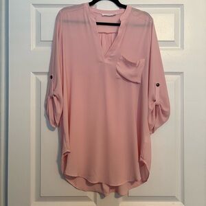 Lush Soft Pink Women's Blouse